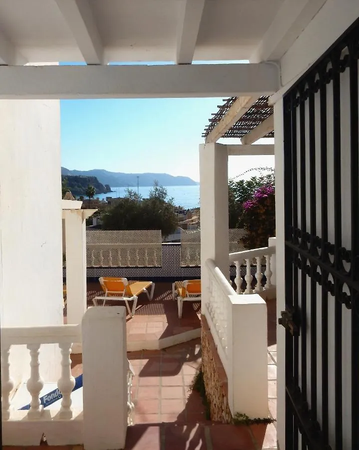 Beach Villa ,Nerja, Seaview, Pool, 3 Bedrooms, Huge Terrace And Garden 0*, Nerja