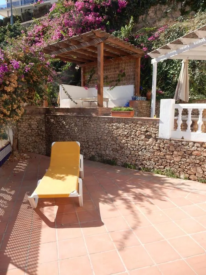 Beach Villa ,Nerja, Seaview, Pool, 3 Bedrooms, Huge Terrace And Garden